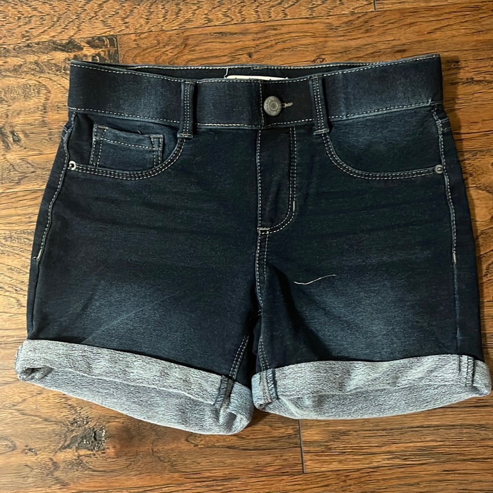 Indie Girl kids denim shorts, size 10